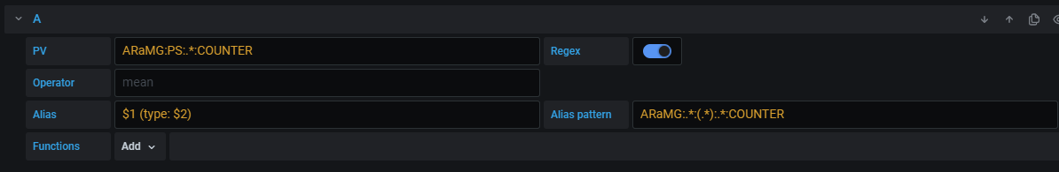 Alias pattern input